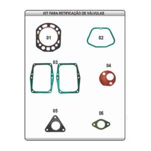 Jogo de Juntas do Cabecote NS90 - Yanmar