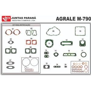 Jogo de Juntas  M790 - Agrale
