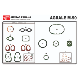 Jogo de Juntas  M90 - Agrale